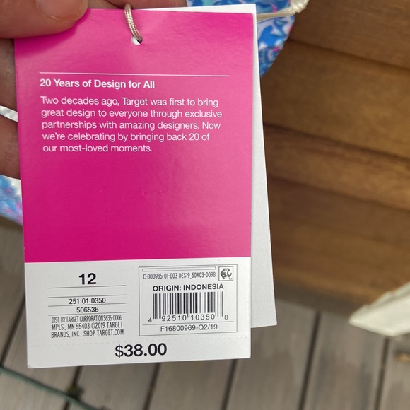 NWT lilly pulitzer target edition no longer for sale size 12 - Picture 6 of 6